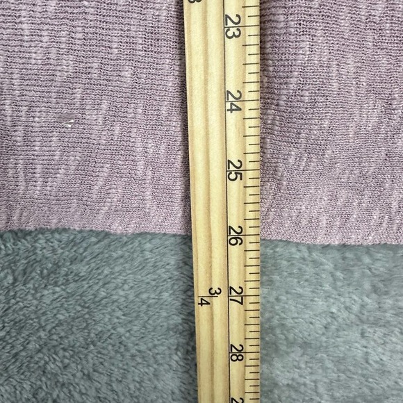 Eileen Fisher Size S Womens Pink Ribbed Linen Blend Open Front Cardigan - Picture 6 of 7